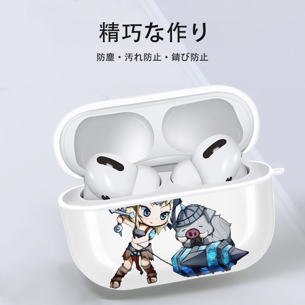 リーグ・オブ・レジェンド League of Legends LOL 【AirPods Pro用】ハードシェル保護ケース 耐衝撃・防指紋・カラビナ付き商品仕様