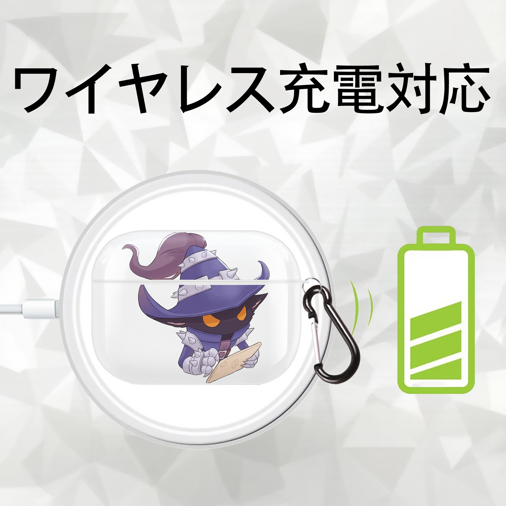 リーグ・オブ・レジェンド League of Legends LOL 【AirPods Pro用】ハードシェル保護ケース 耐衝撃・防指紋・カラビナ付き商品仕様