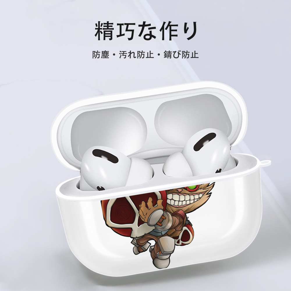リーグ・オブ・レジェンド League of Legends LOL 【AirPods Pro用】ハードシェル保護ケース 耐衝撃・防指紋・カラビナ付き商品仕様