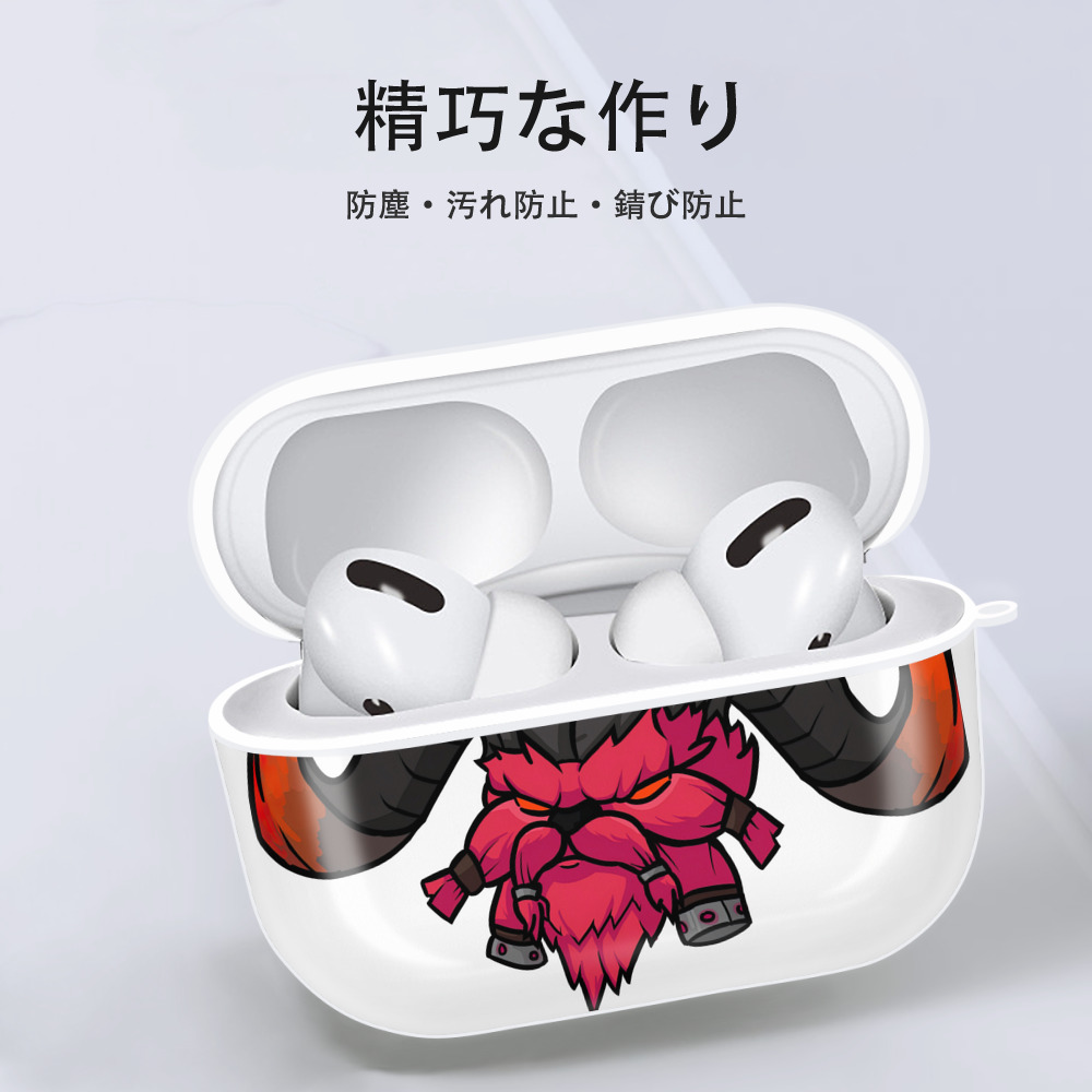 リーグ・オブ・レジェンド League of Legends LOL 【AirPods Pro用】ハードシェル保護ケース 耐衝撃・防指紋・カラビナ付き商品仕様