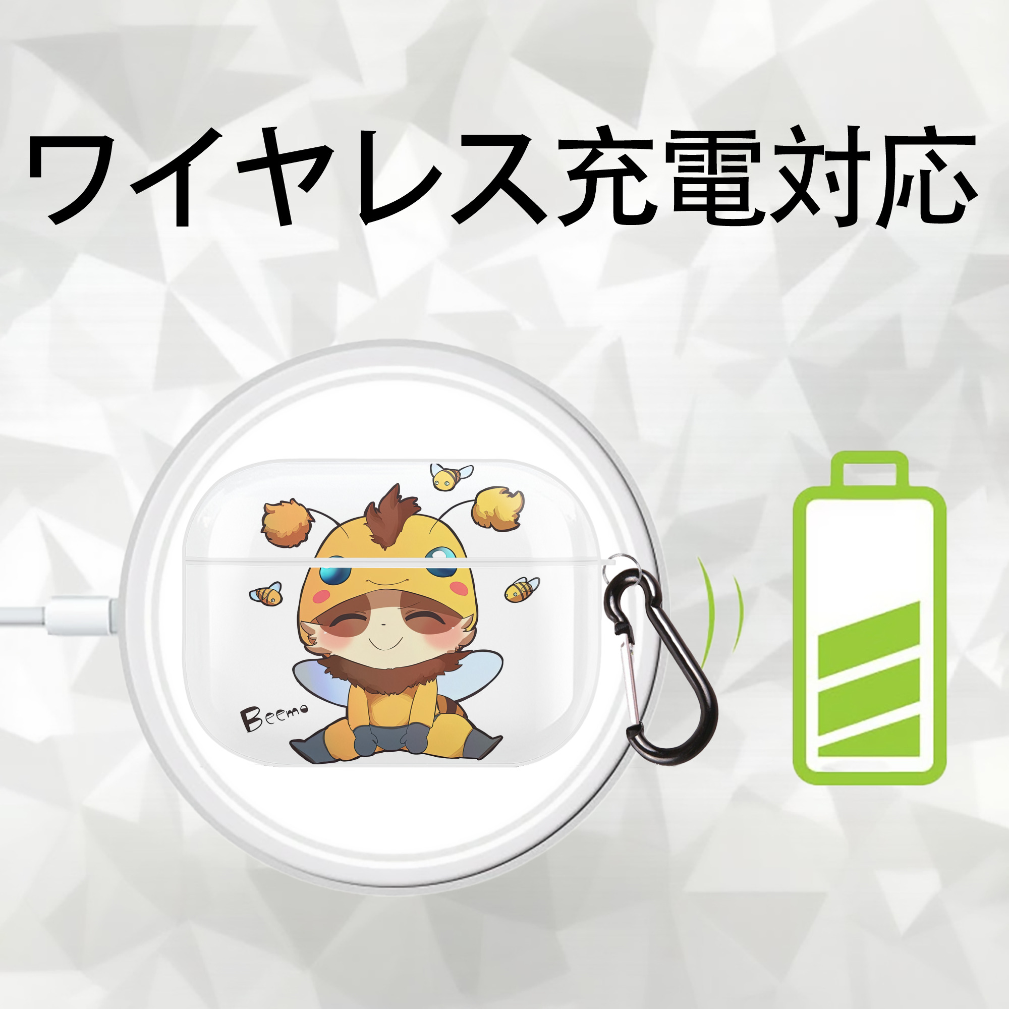 リーグ・オブ・レジェンド League of Legends LOL 【AirPods Pro用】ハードシェル保護ケース 耐衝撃・防指紋・カラビナ付き商品仕様