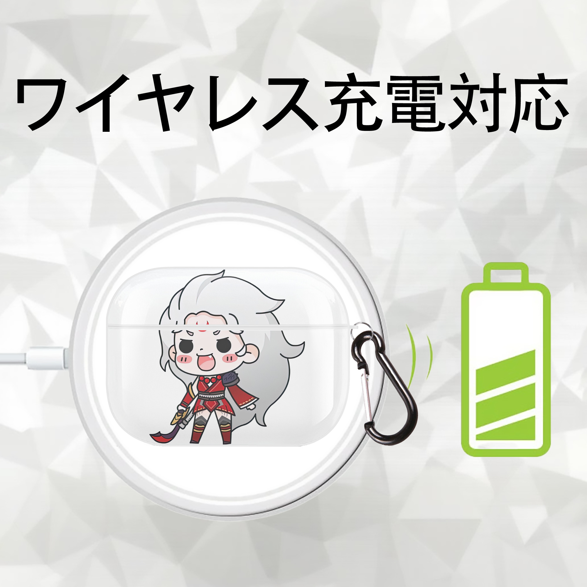 リーグ・オブ・レジェンド League of Legends LOL 【AirPods Pro用】ハードシェル保護ケース 耐衝撃・防指紋・カラビナ付き商品仕様