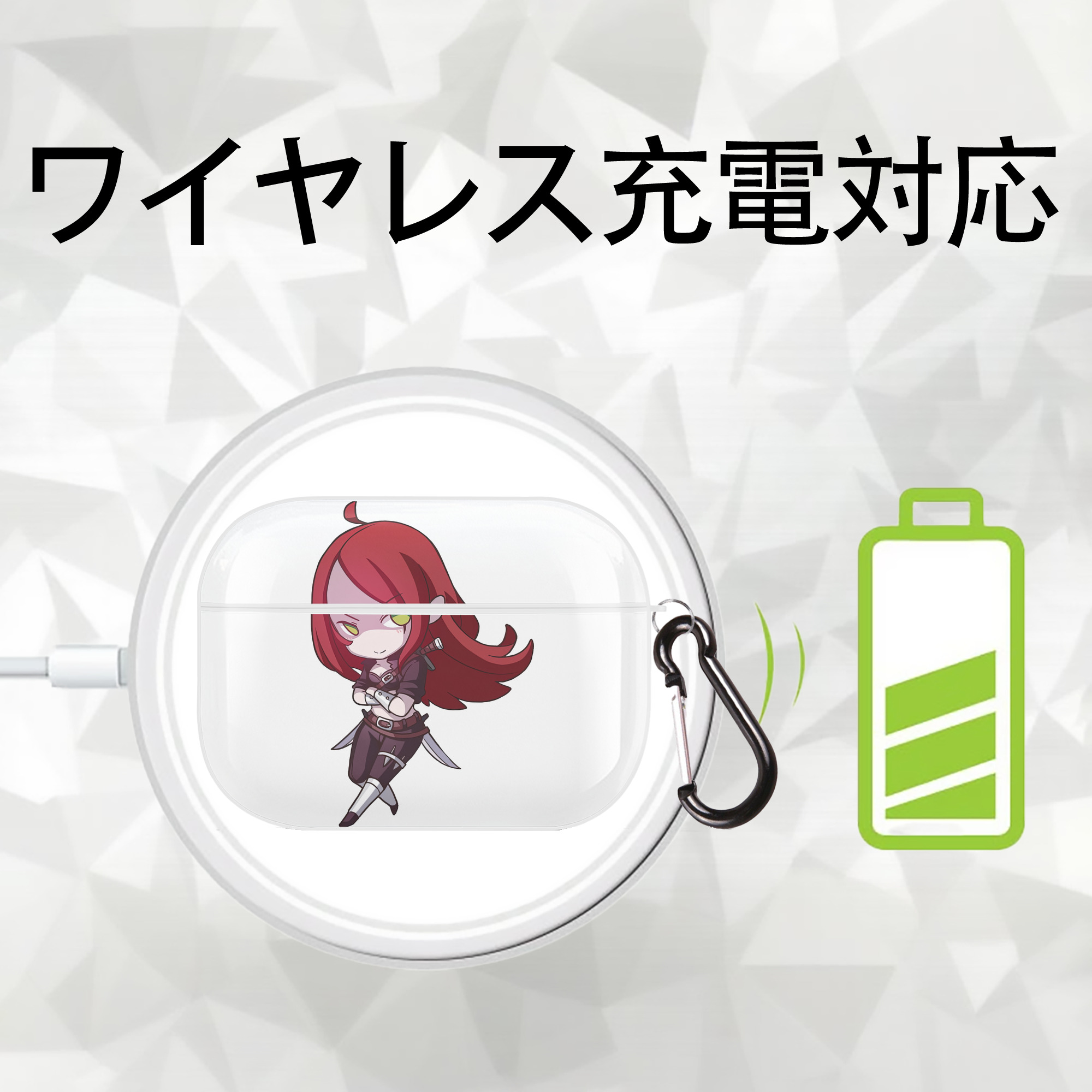 リーグ・オブ・レジェンド League of Legends LOL 【AirPods Pro用】ハードシェル保護ケース 耐衝撃・防指紋・カラビナ付き商品仕様