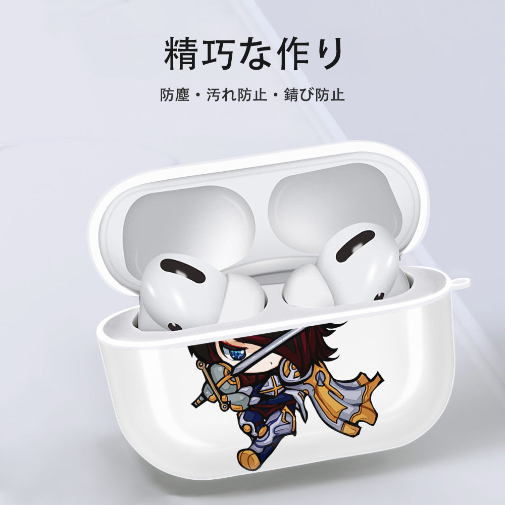 リーグ・オブ・レジェンド League of Legends LOL 【AirPods Pro用】ハードシェル保護ケース 耐衝撃・防指紋・カラビナ付き商品仕様