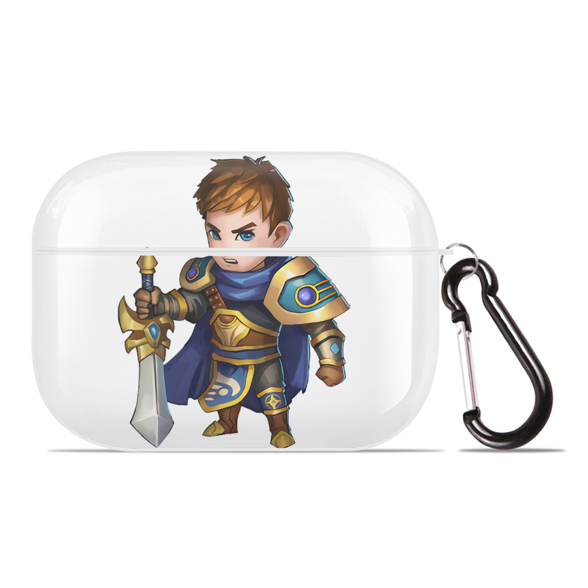 （画像用） リーグ・オブ・レジェンド League of Legends LOL 【AirPods Pro用】ハードシェル保護ケース 耐衝撃・防指紋・カラビナ付き商品仕様
