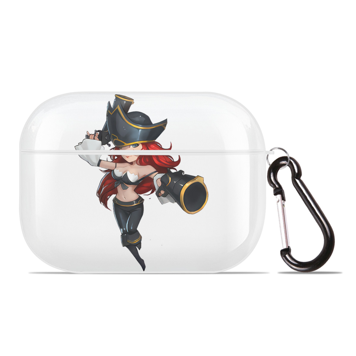 （画像用） リーグ・オブ・レジェンド League of Legends LOL 【AirPods Pro用】ハードシェル保護ケース 耐衝撃・防指紋・カラビナ付き商品仕様