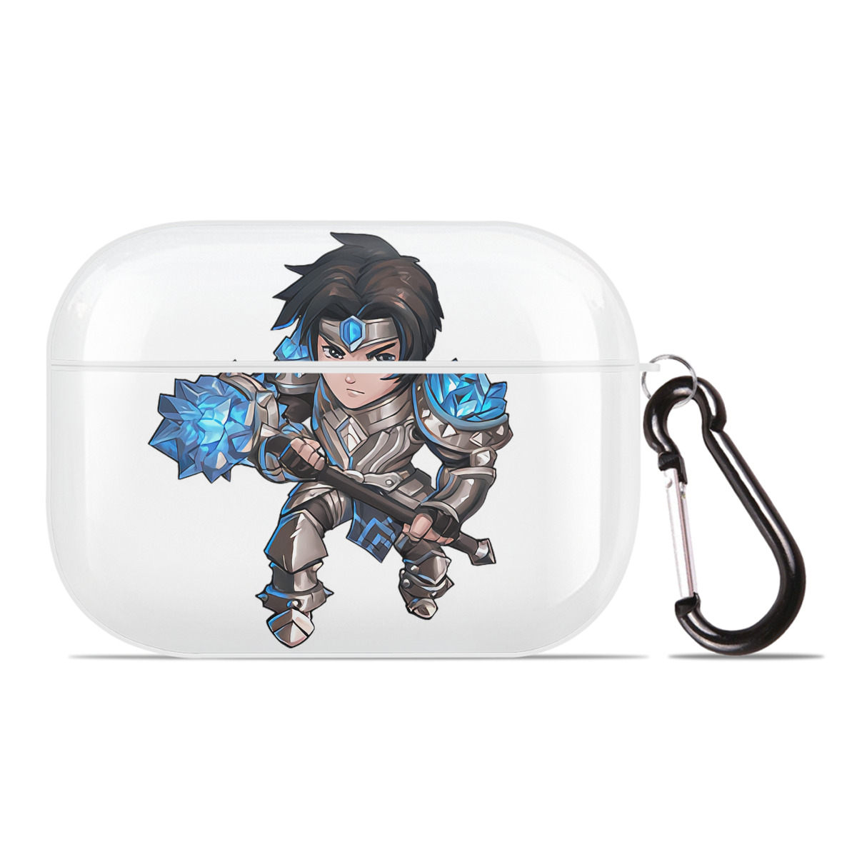 （画像用） リーグ・オブ・レジェンド League of Legends LOL 【AirPods Pro用】ハードシェル保護ケース 耐衝撃・防指紋・カラビナ付き商品仕様