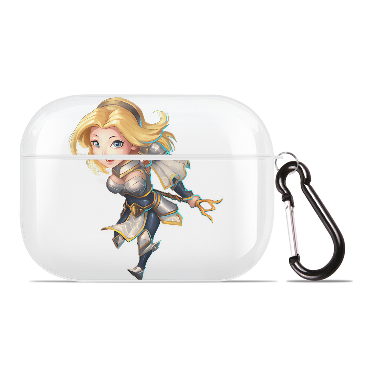 （画像用） リーグ・オブ・レジェンド League of Legends LOL 【AirPods Pro用】ハードシェル保護ケース 耐衝撃・防指紋・カラビナ付き商品仕様