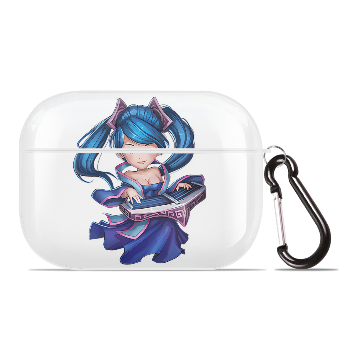 （画像用） リーグ・オブ・レジェンド League of Legends LOL 【AirPods Pro用】ハードシェル保護ケース 耐衝撃・防指紋・カラビナ付き商品仕様