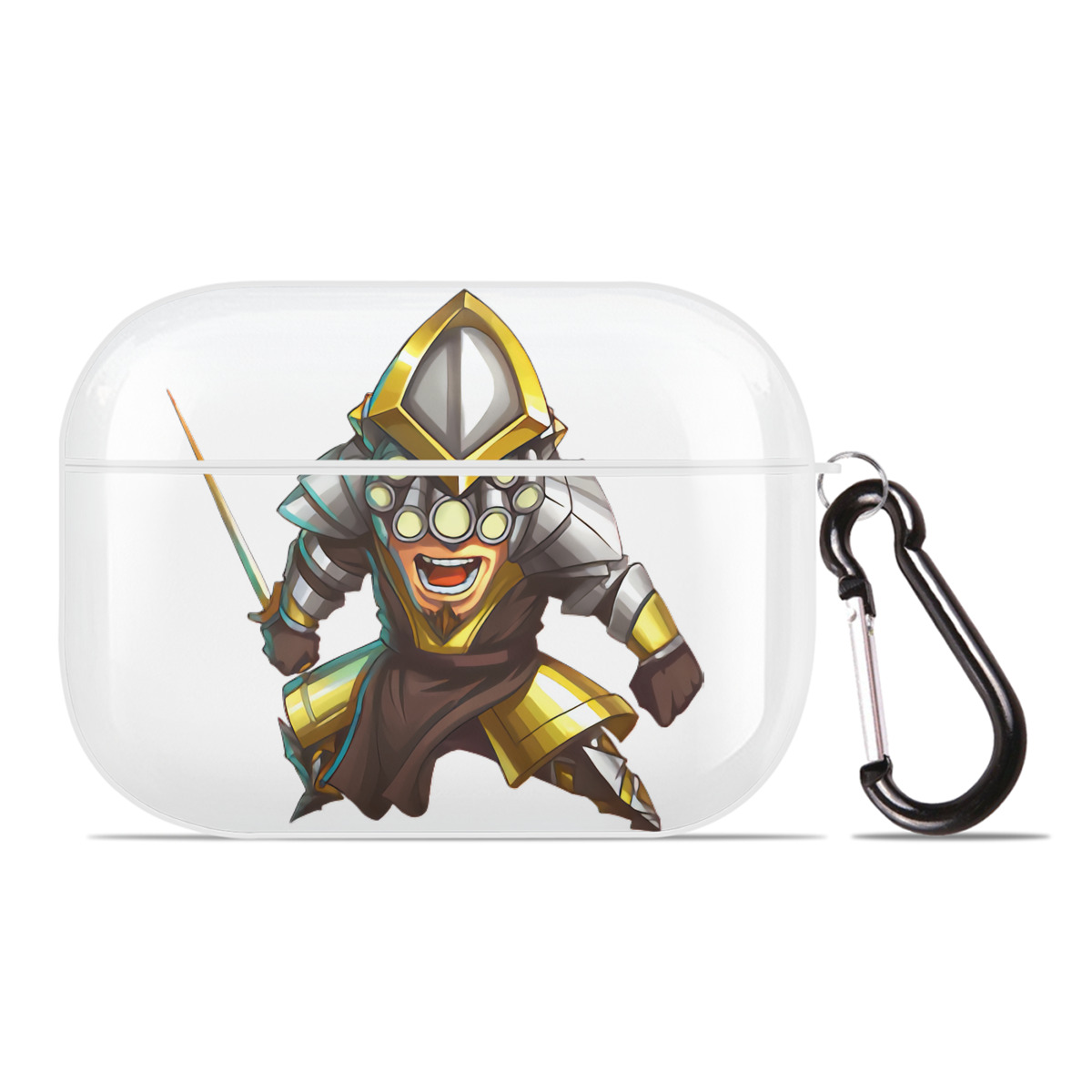 （画像用） リーグ・オブ・レジェンド League of Legends LOL 【AirPods Pro用】ハードシェル保護ケース 耐衝撃・防指紋・カラビナ付き商品仕様
