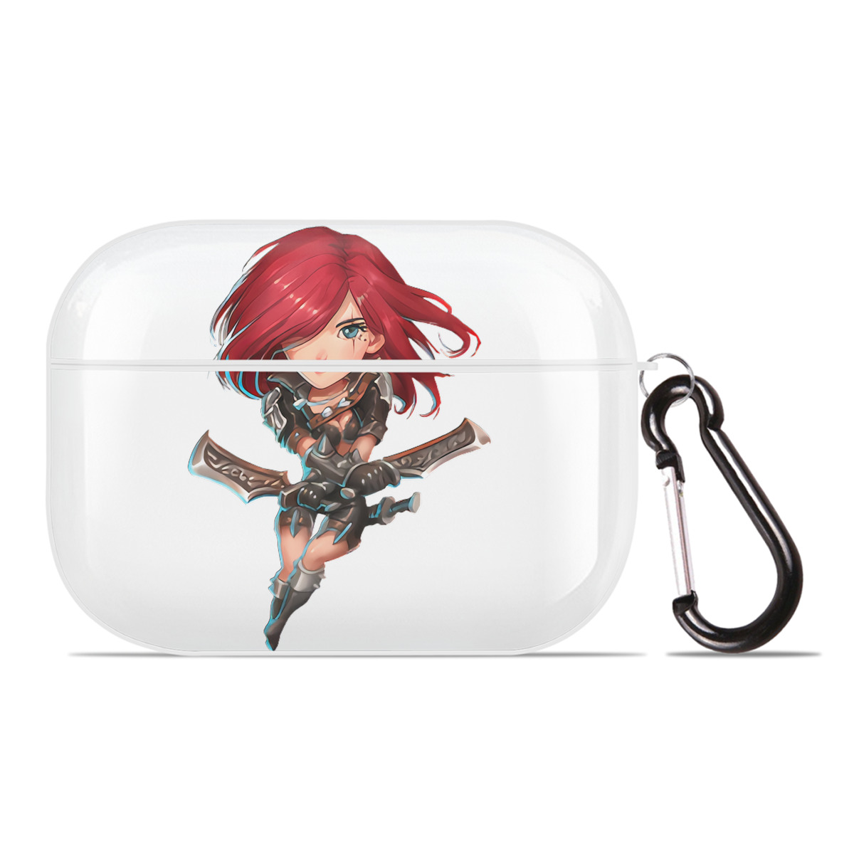 （画像用） リーグ・オブ・レジェンド League of Legends LOL 【AirPods Pro用】ハードシェル保護ケース 耐衝撃・防指紋・カラビナ付き商品仕様