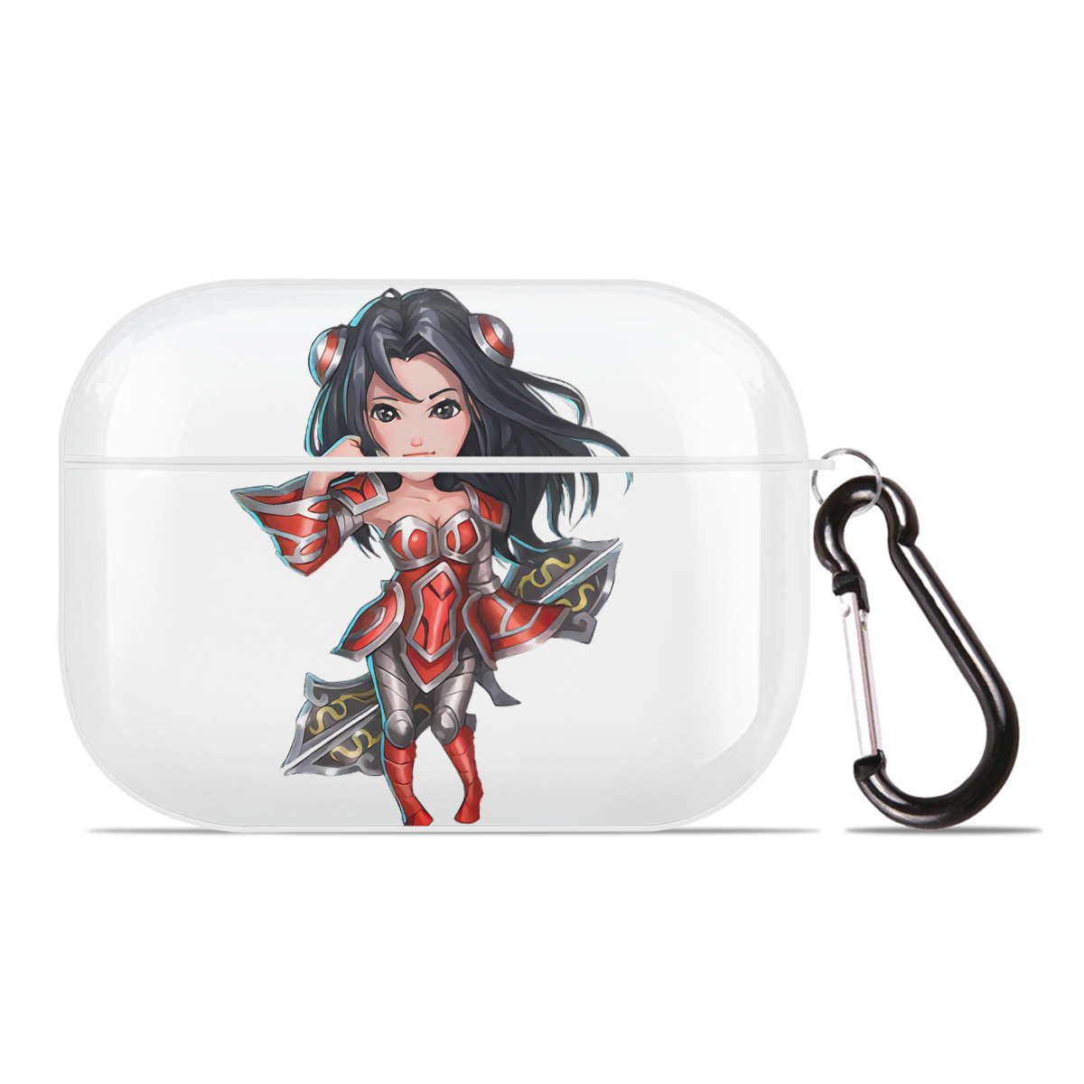 （画像用） リーグ・オブ・レジェンド League of Legends LOL 【AirPods Pro用】ハードシェル保護ケース 耐衝撃・防指紋・カラビナ付き商品仕様