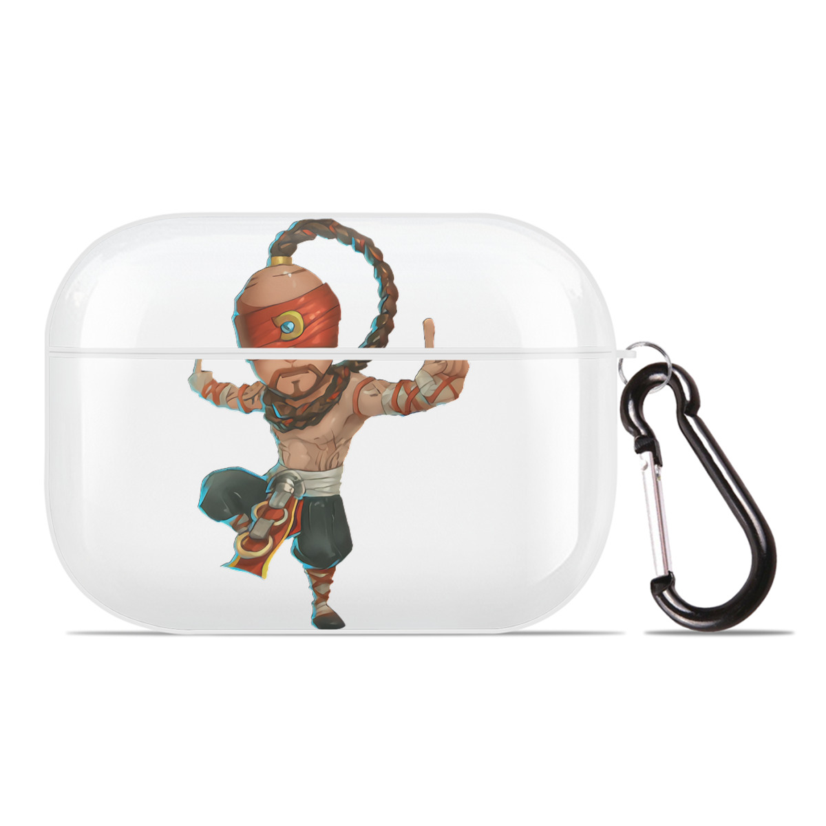 （画像用） リーグ・オブ・レジェンド League of Legends LOL 【AirPods Pro用】ハードシェル保護ケース 耐衝撃・防指紋・カラビナ付き商品仕様