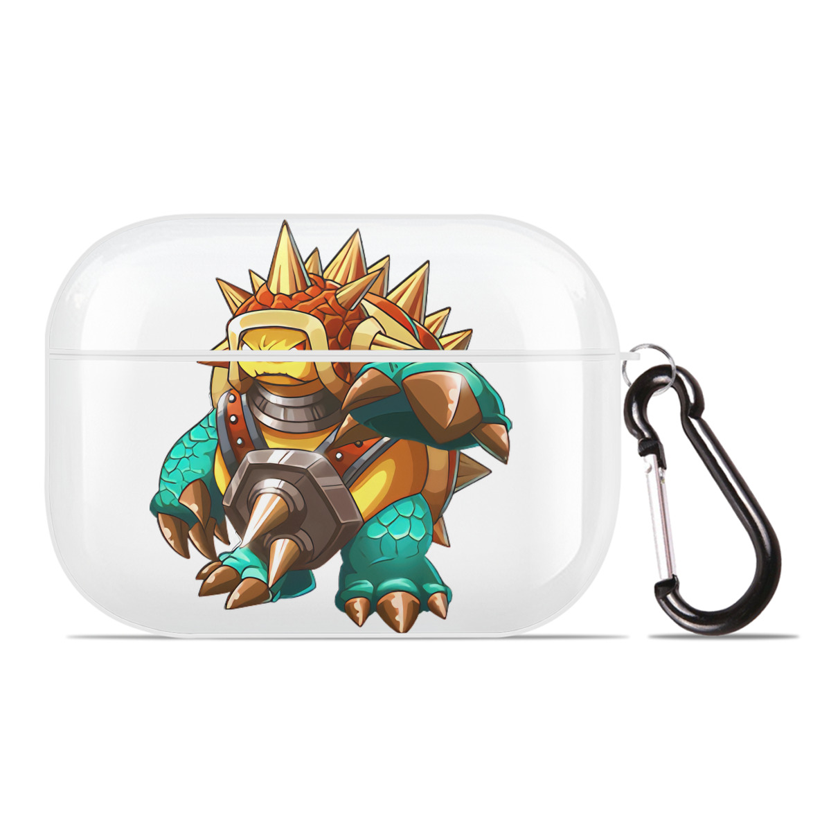 （画像用） リーグ・オブ・レジェンド League of Legends LOL 【AirPods Pro用】ハードシェル保護ケース 耐衝撃・防指紋・カラビナ付き商品仕様