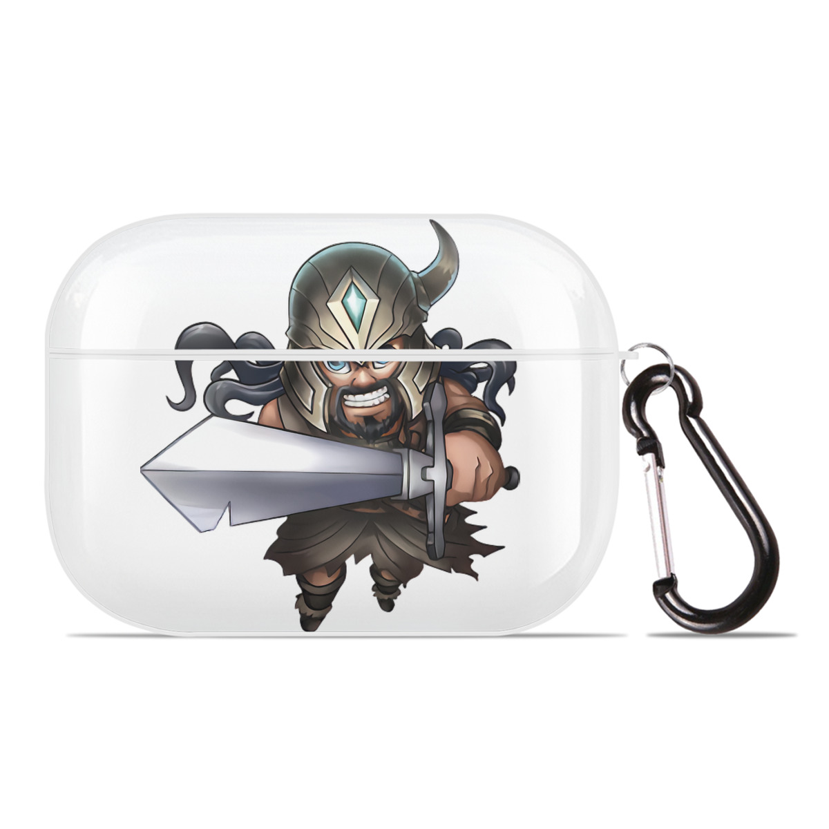 （画像用） リーグ・オブ・レジェンド League of Legends LOL 【AirPods Pro用】ハードシェル保護ケース 耐衝撃・防指紋・カラビナ付き商品仕様