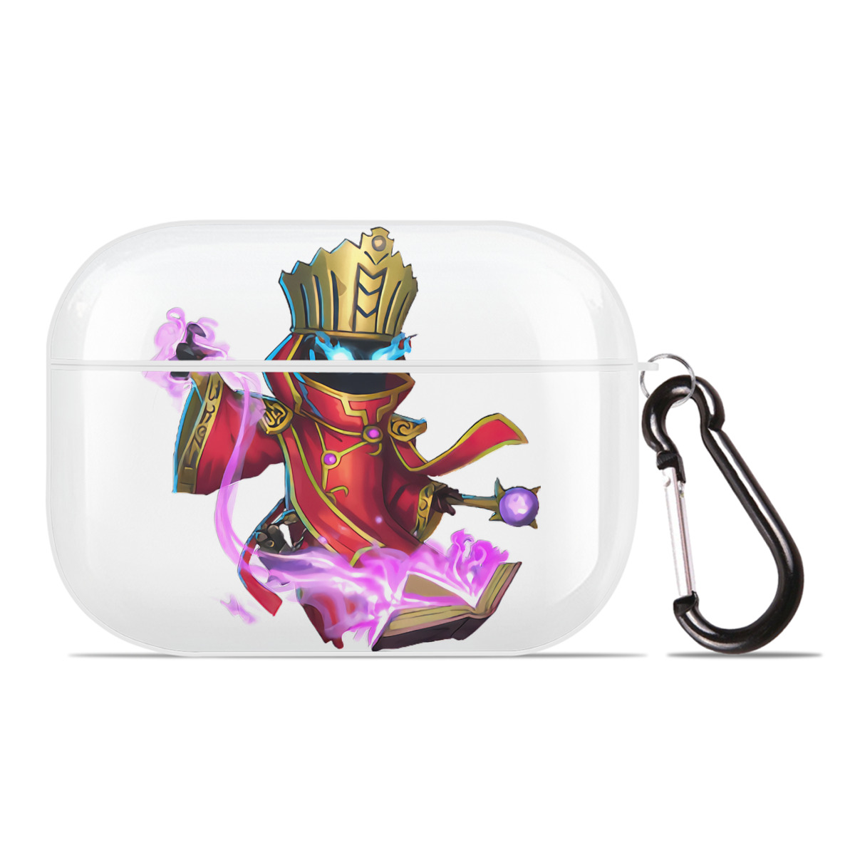 （画像用） リーグ・オブ・レジェンド League of Legends LOL 【AirPods Pro用】ハードシェル保護ケース 耐衝撃・防指紋・カラビナ付き商品仕様