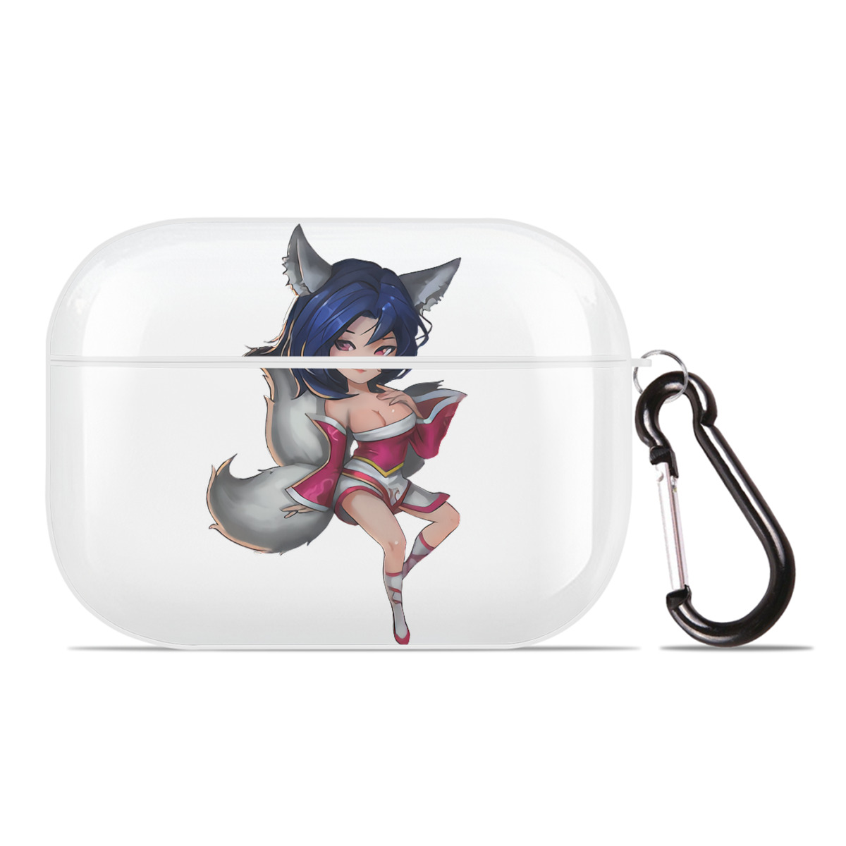 （画像用） リーグ・オブ・レジェンド League of Legends LOL 【AirPods Pro用】ハードシェル保護ケース 耐衝撃・防指紋・カラビナ付き商品仕様