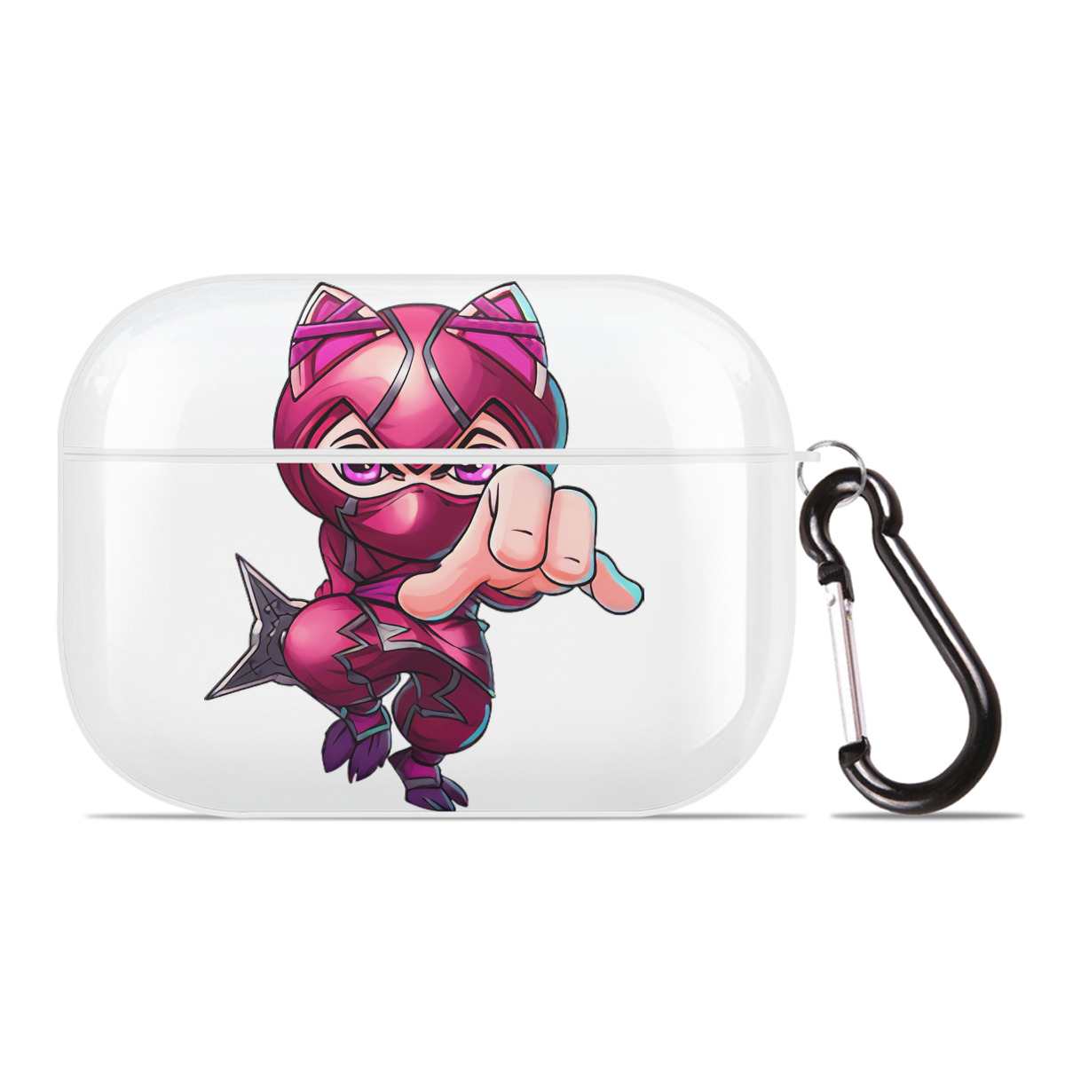 （画像用） リーグ・オブ・レジェンド League of Legends LOL 【AirPods Pro用】ハードシェル保護ケース 耐衝撃・防指紋・カラビナ付き商品仕様