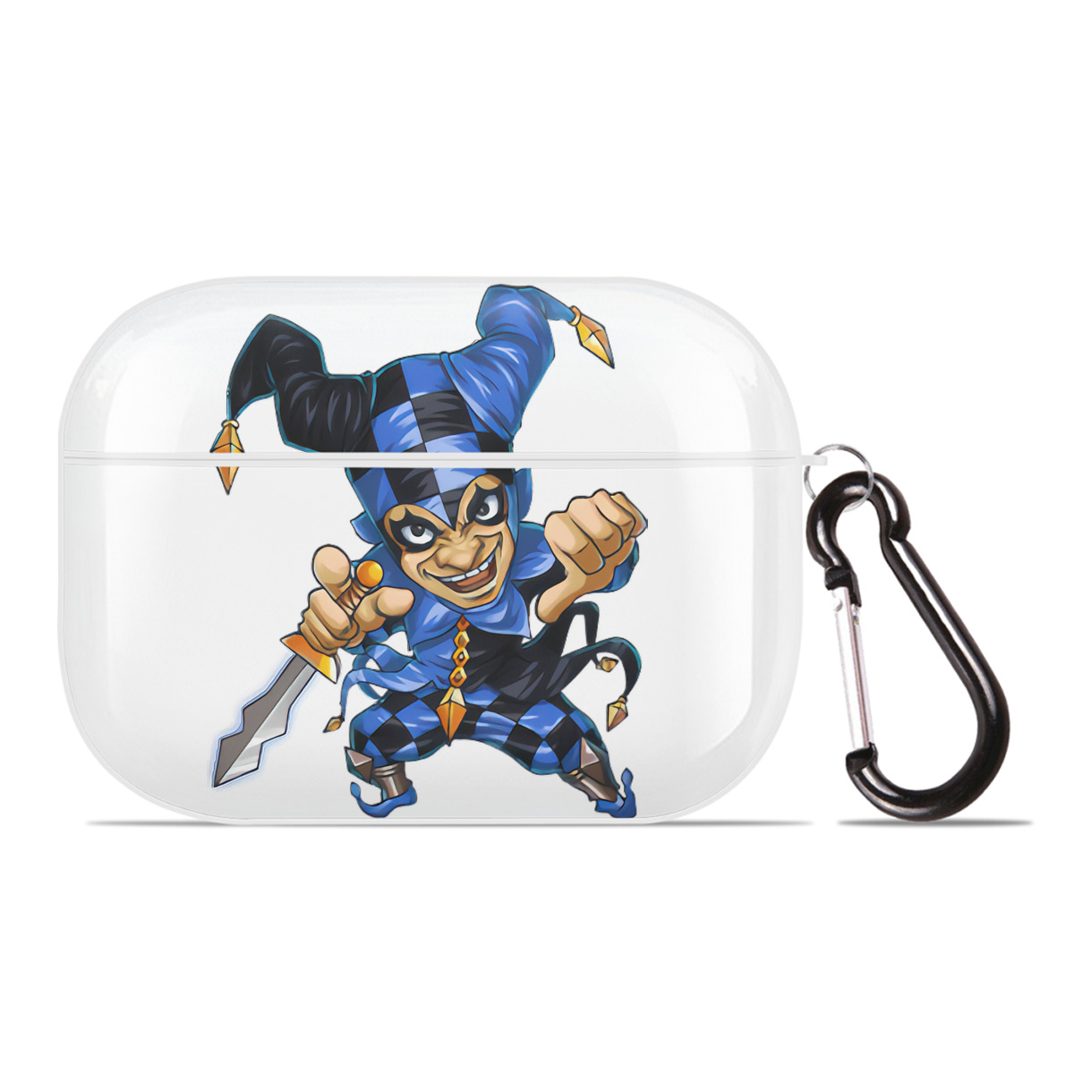 （画像用） リーグ・オブ・レジェンド League of Legends LOL 【AirPods Pro用】ハードシェル保護ケース 耐衝撃・防指紋・カラビナ付き商品仕様