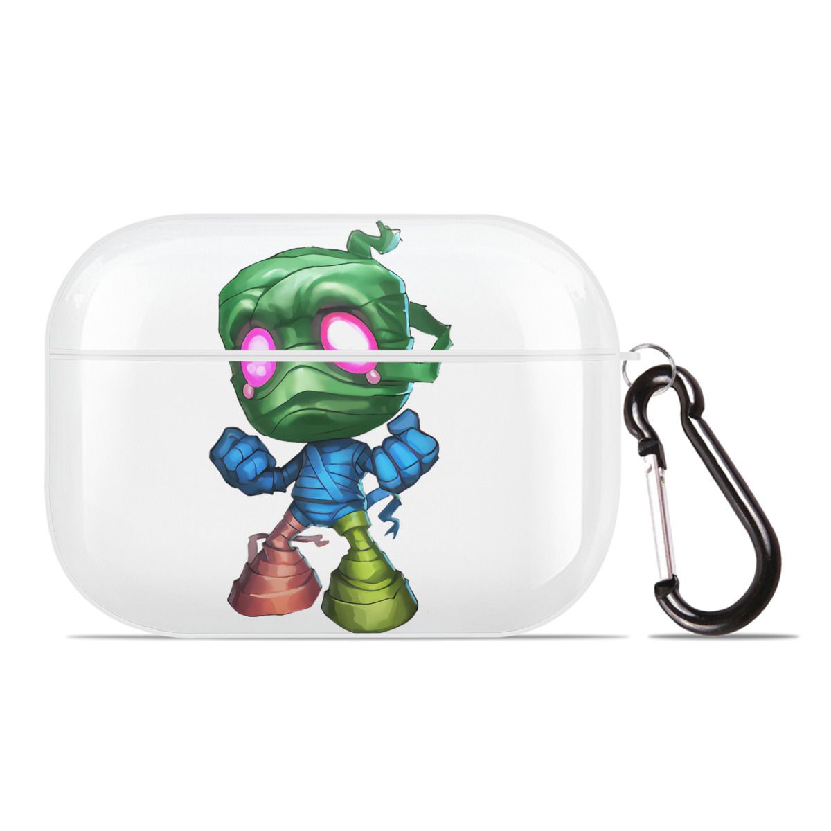 （画像用） リーグ・オブ・レジェンド League of Legends LOL 【AirPods Pro用】ハードシェル保護ケース 耐衝撃・防指紋・カラビナ付き商品仕様