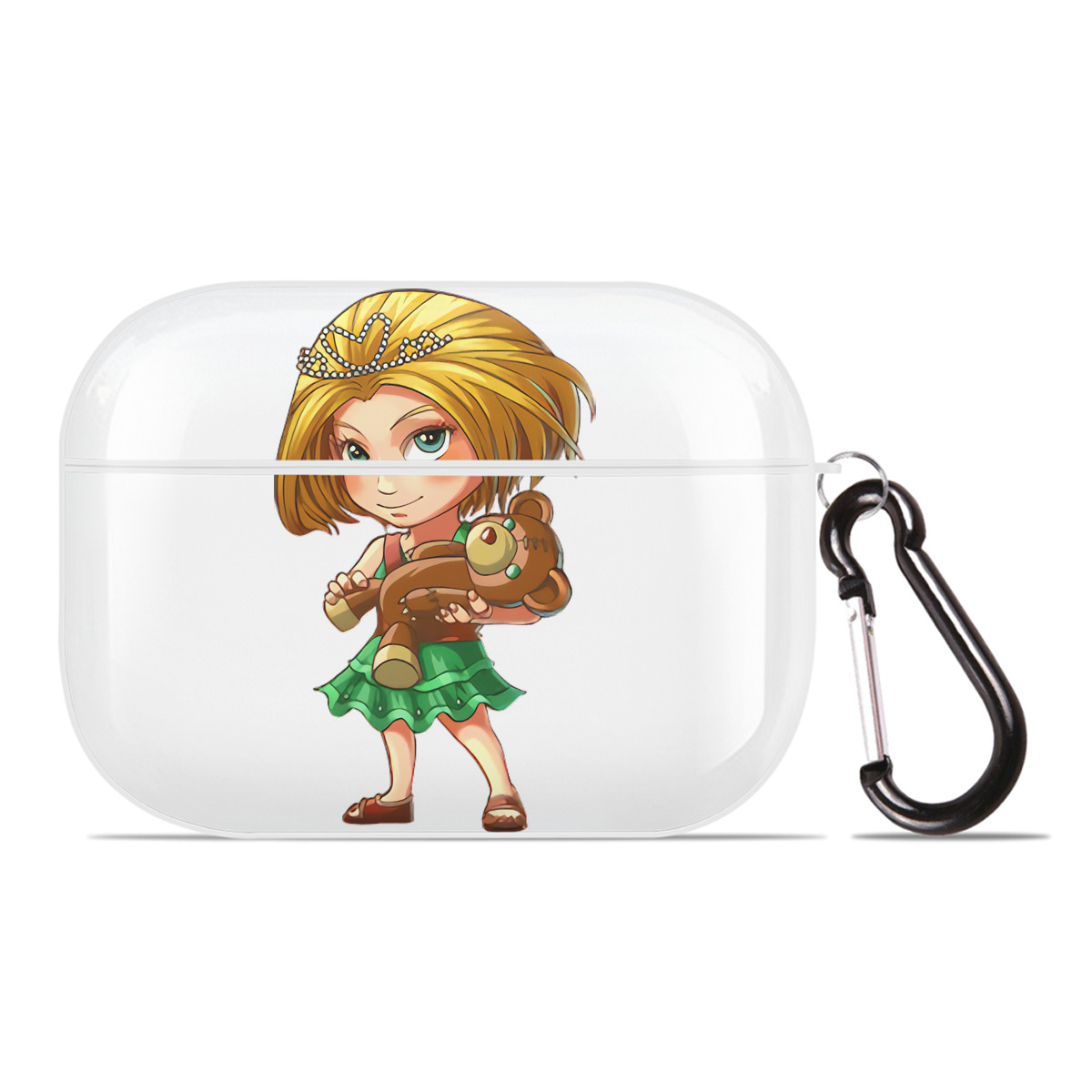 （画像用） リーグ・オブ・レジェンド League of Legends LOL 【AirPods Pro用】ハードシェル保護ケース 耐衝撃・防指紋・カラビナ付き商品仕様