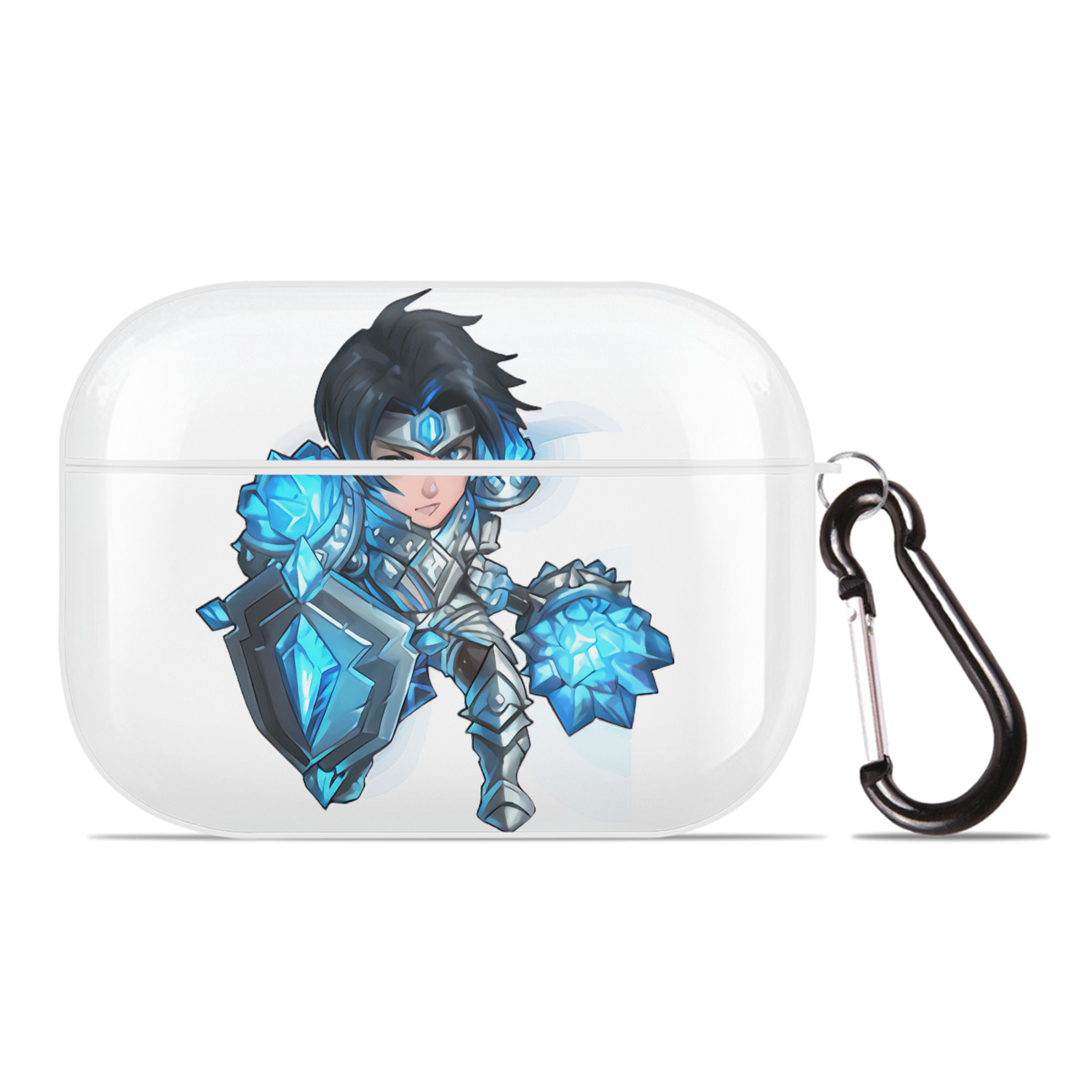 （画像用） リーグ・オブ・レジェンド League of Legends LOL 【AirPods Pro用】ハードシェル保護ケース 耐衝撃・防指紋・カラビナ付き商品仕様