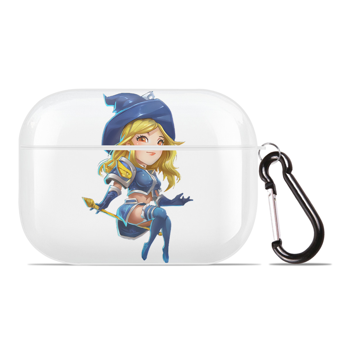 （画像用） リーグ・オブ・レジェンド League of Legends LOL 【AirPods Pro用】ハードシェル保護ケース 耐衝撃・防指紋・カラビナ付き商品仕様