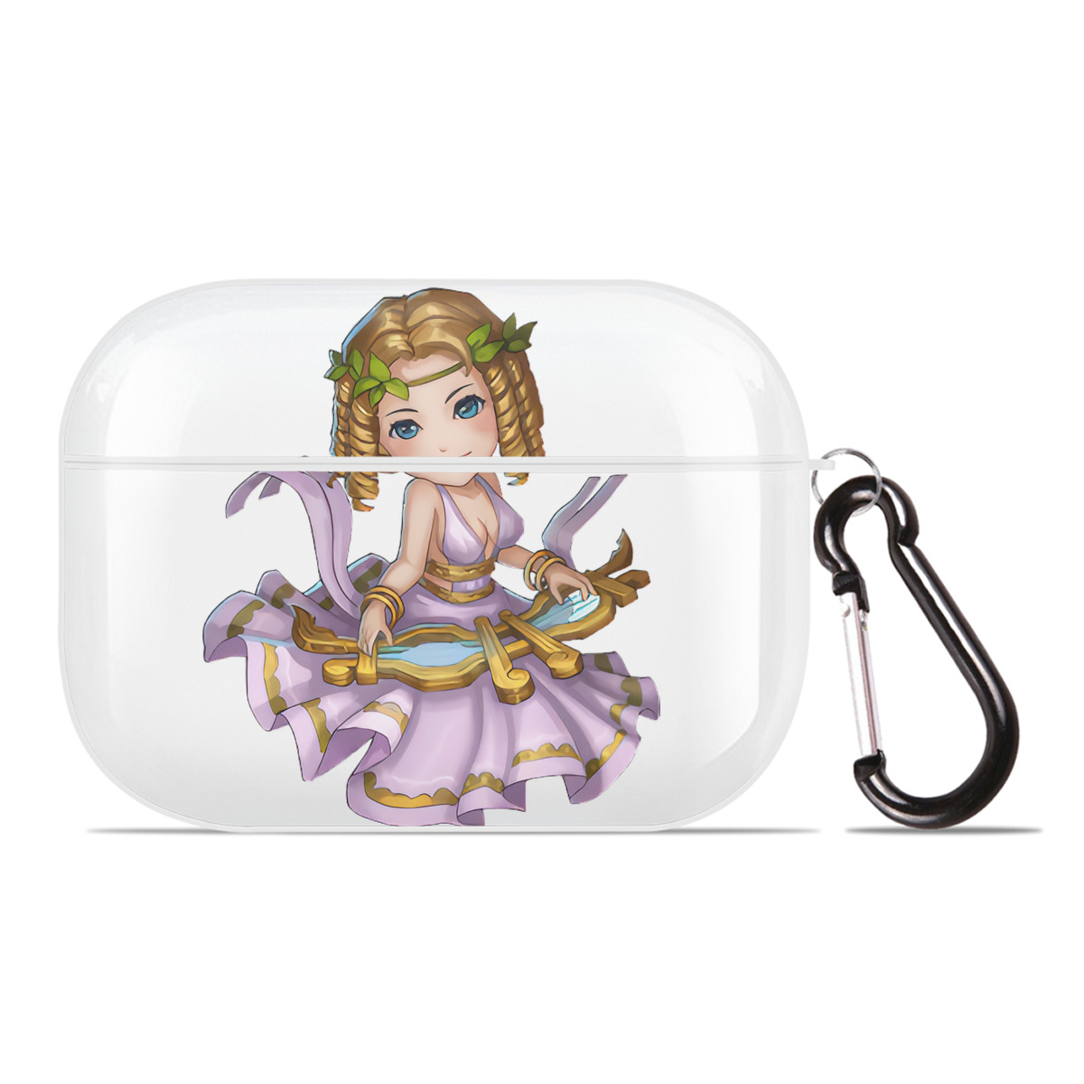 （画像用） リーグ・オブ・レジェンド League of Legends LOL 【AirPods Pro用】ハードシェル保護ケース 耐衝撃・防指紋・カラビナ付き商品仕様