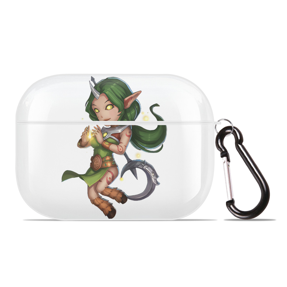 （画像用） リーグ・オブ・レジェンド League of Legends LOL 【AirPods Pro用】ハードシェル保護ケース 耐衝撃・防指紋・カラビナ付き商品仕様