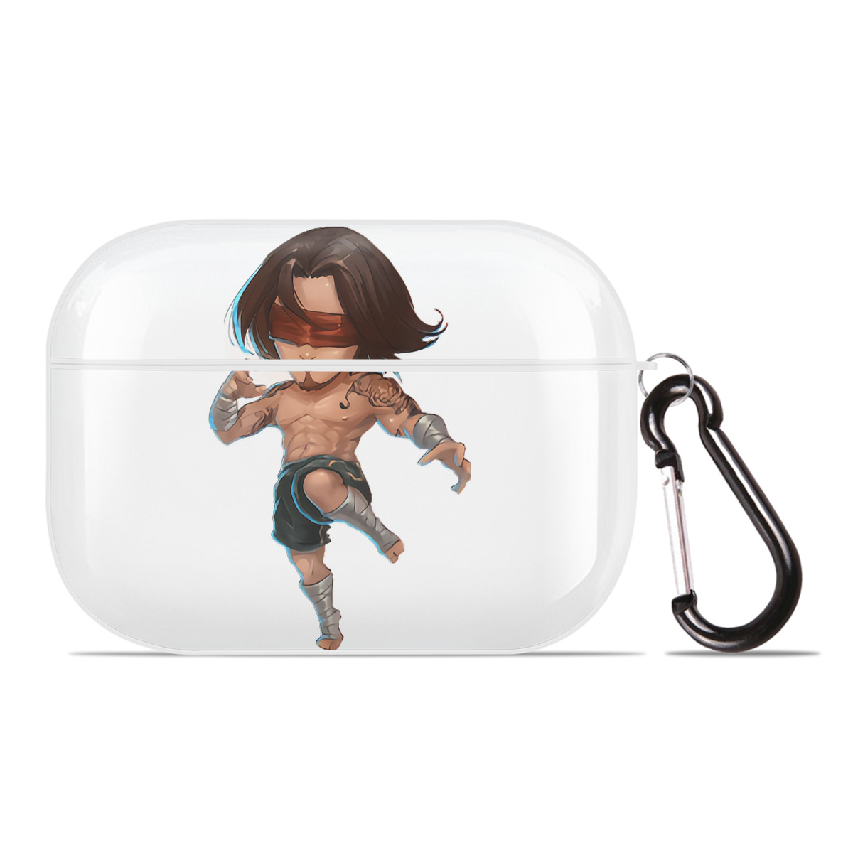 （画像用） リーグ・オブ・レジェンド League of Legends LOL 【AirPods Pro用】ハードシェル保護ケース 耐衝撃・防指紋・カラビナ付き商品仕様