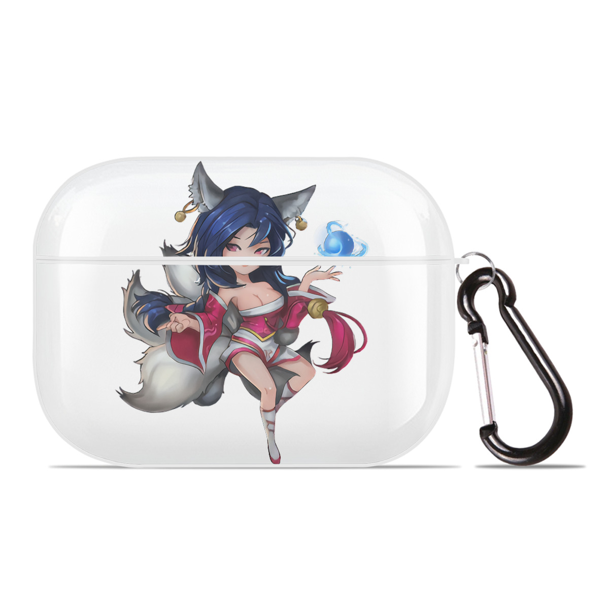 （画像用） リーグ・オブ・レジェンド League of Legends LOL 【AirPods Pro用】ハードシェル保護ケース 耐衝撃・防指紋・カラビナ付き商品仕様