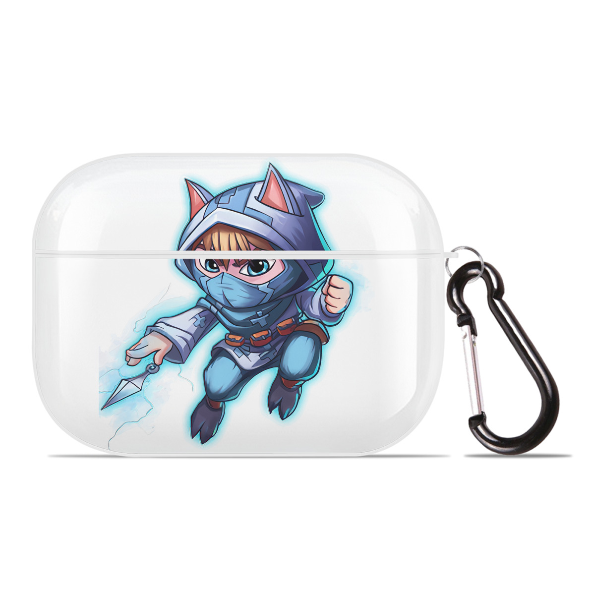 （画像用） リーグ・オブ・レジェンド League of Legends LOL 【AirPods Pro用】ハードシェル保護ケース 耐衝撃・防指紋・カラビナ付き商品仕様