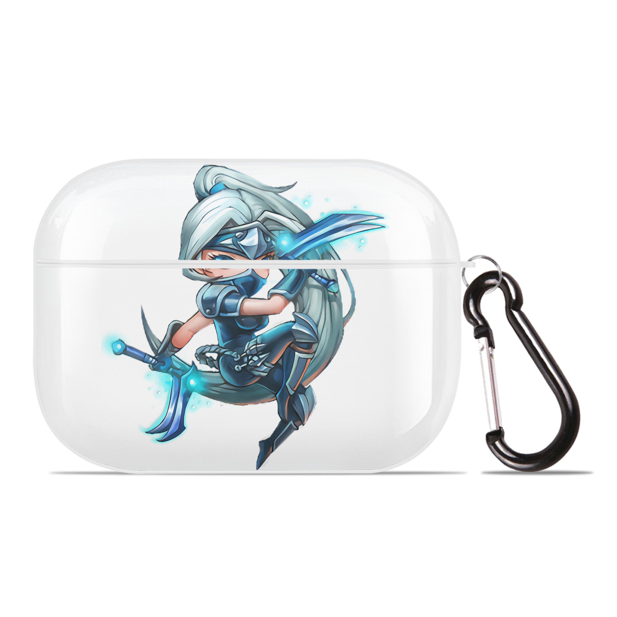 （画像用） リーグ・オブ・レジェンド League of Legends LOL 【AirPods Pro用】ハードシェル保護ケース 耐衝撃・防指紋・カラビナ付き商品仕様
