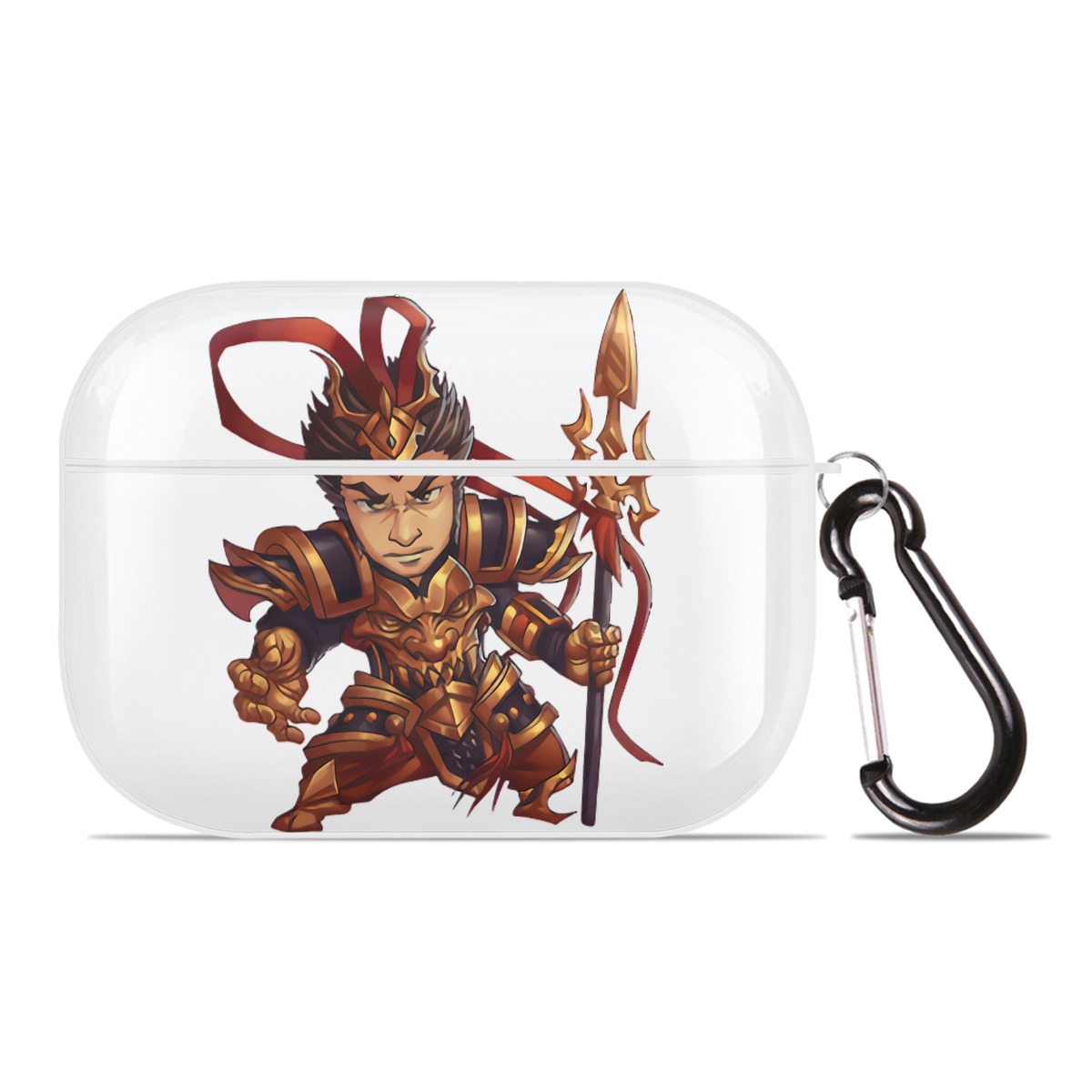 （画像用） リーグ・オブ・レジェンド League of Legends LOL 【AirPods Pro用】ハードシェル保護ケース 耐衝撃・防指紋・カラビナ付き商品仕様