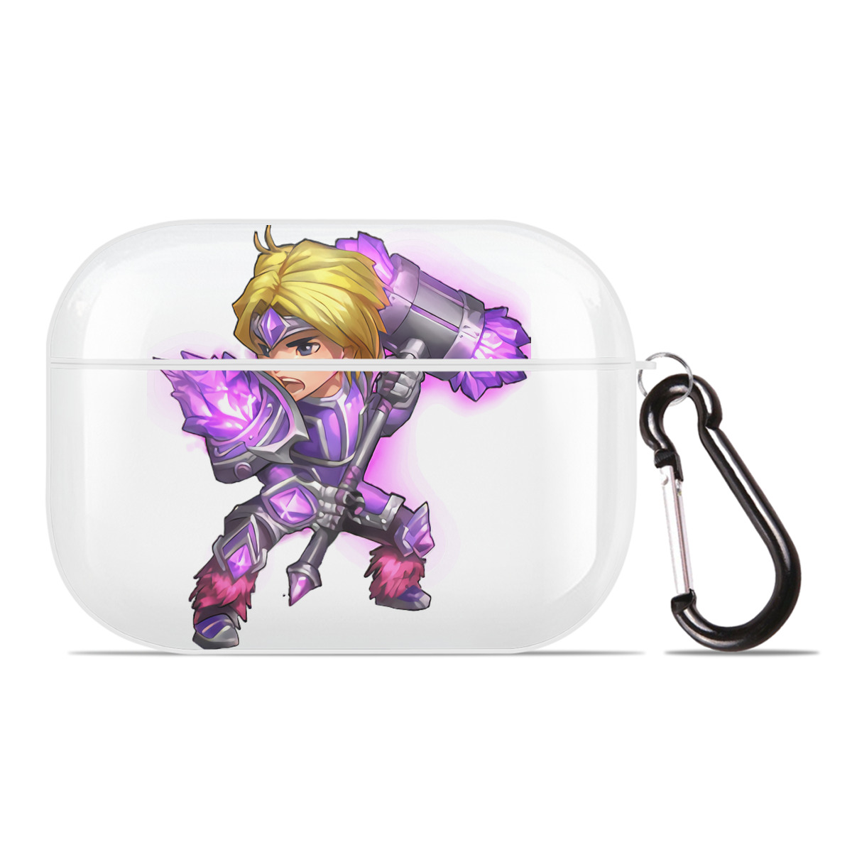 （画像用） リーグ・オブ・レジェンド League of Legends LOL 【AirPods Pro用】ハードシェル保護ケース 耐衝撃・防指紋・カラビナ付き商品仕様