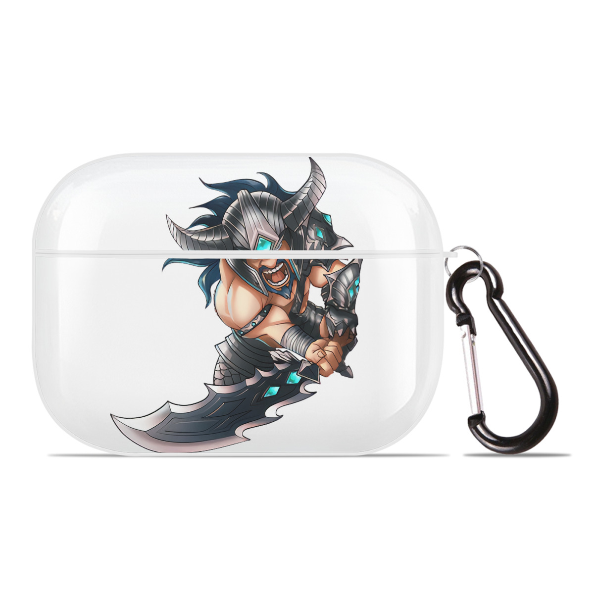 （画像用） リーグ・オブ・レジェンド League of Legends LOL 【AirPods Pro用】ハードシェル保護ケース 耐衝撃・防指紋・カラビナ付き商品仕様