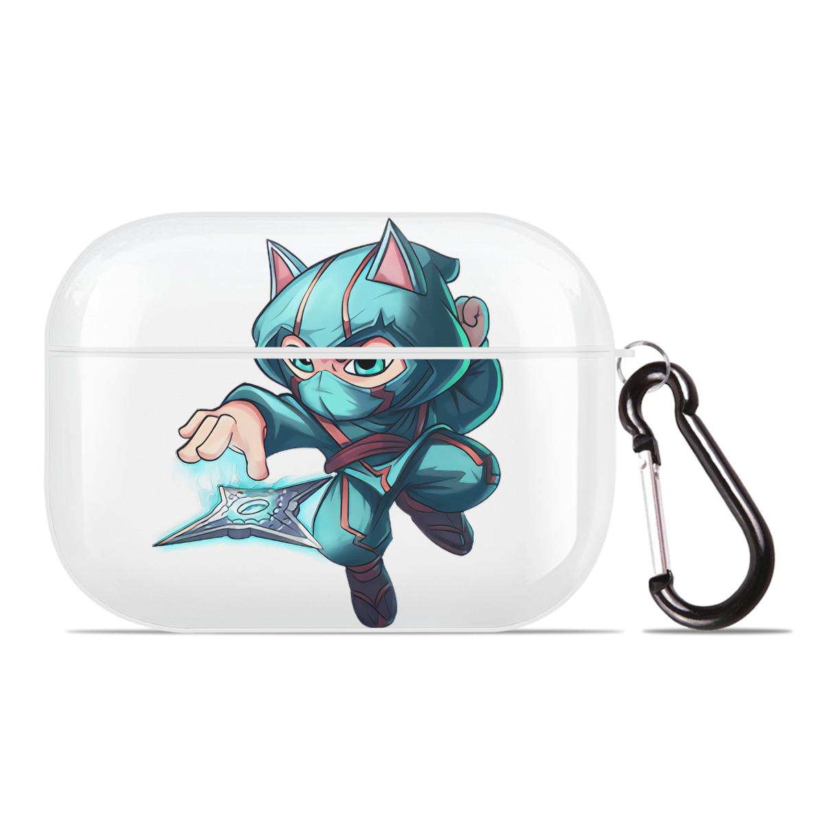 （画像用） リーグ・オブ・レジェンド League of Legends LOL 【AirPods Pro用】ハードシェル保護ケース 耐衝撃・防指紋・カラビナ付き商品仕様