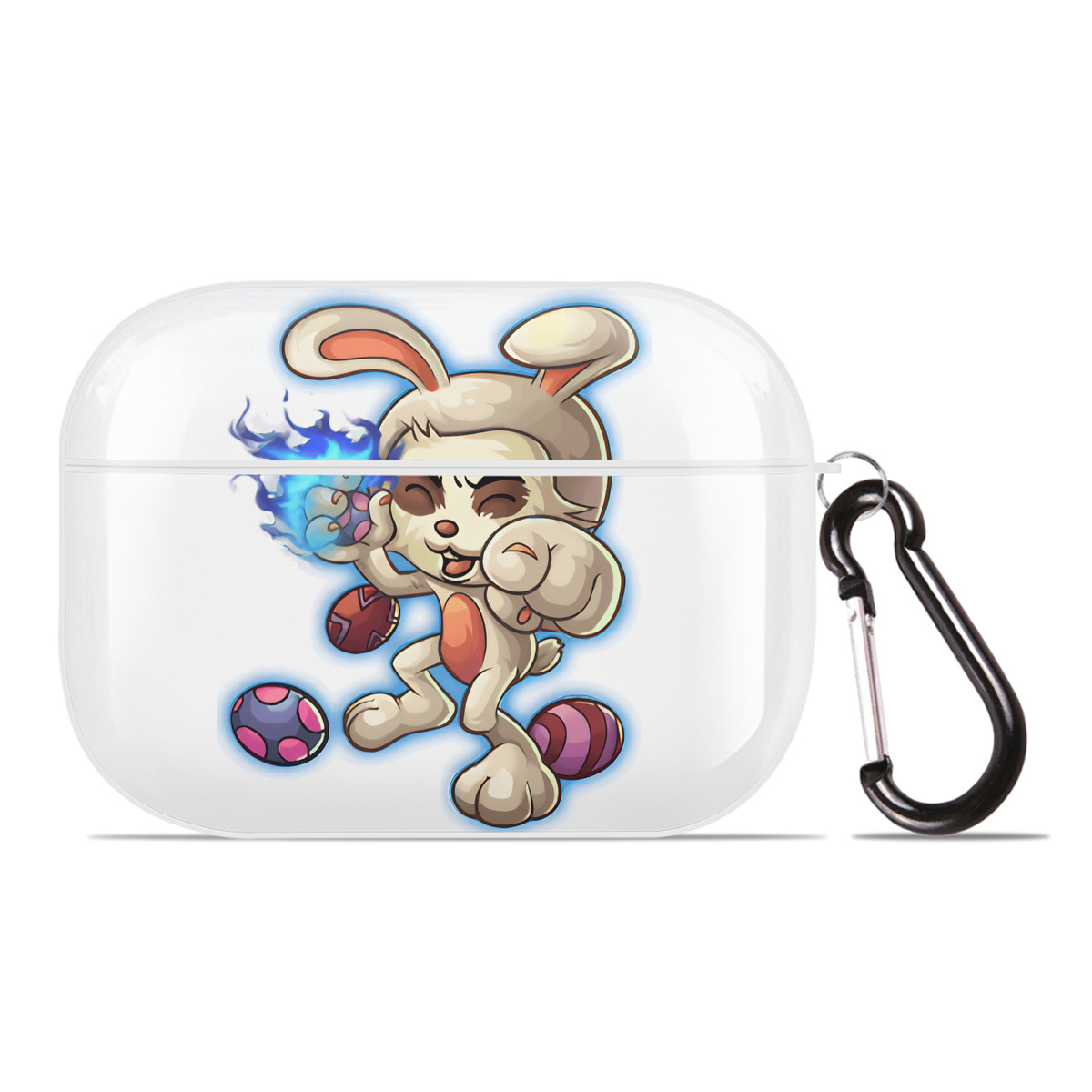 （画像用） リーグ・オブ・レジェンド League of Legends LOL 【AirPods Pro用】ハードシェル保護ケース 耐衝撃・防指紋・カラビナ付き商品仕様