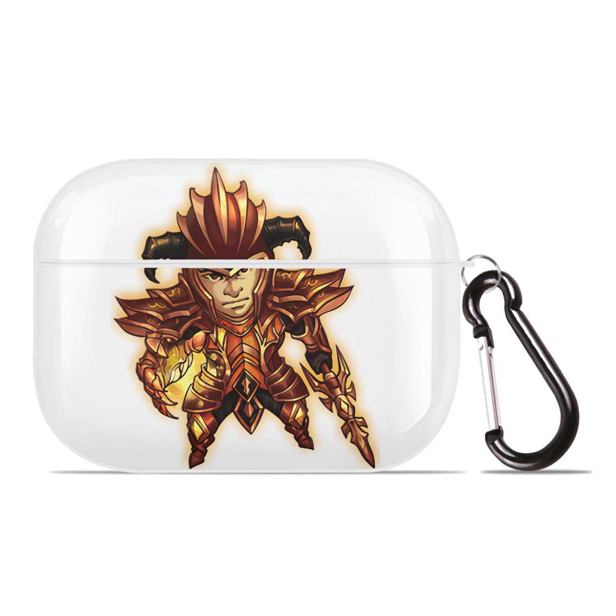 （画像用） リーグ・オブ・レジェンド League of Legends LOL 【AirPods Pro用】ハードシェル保護ケース 耐衝撃・防指紋・カラビナ付き商品仕様
