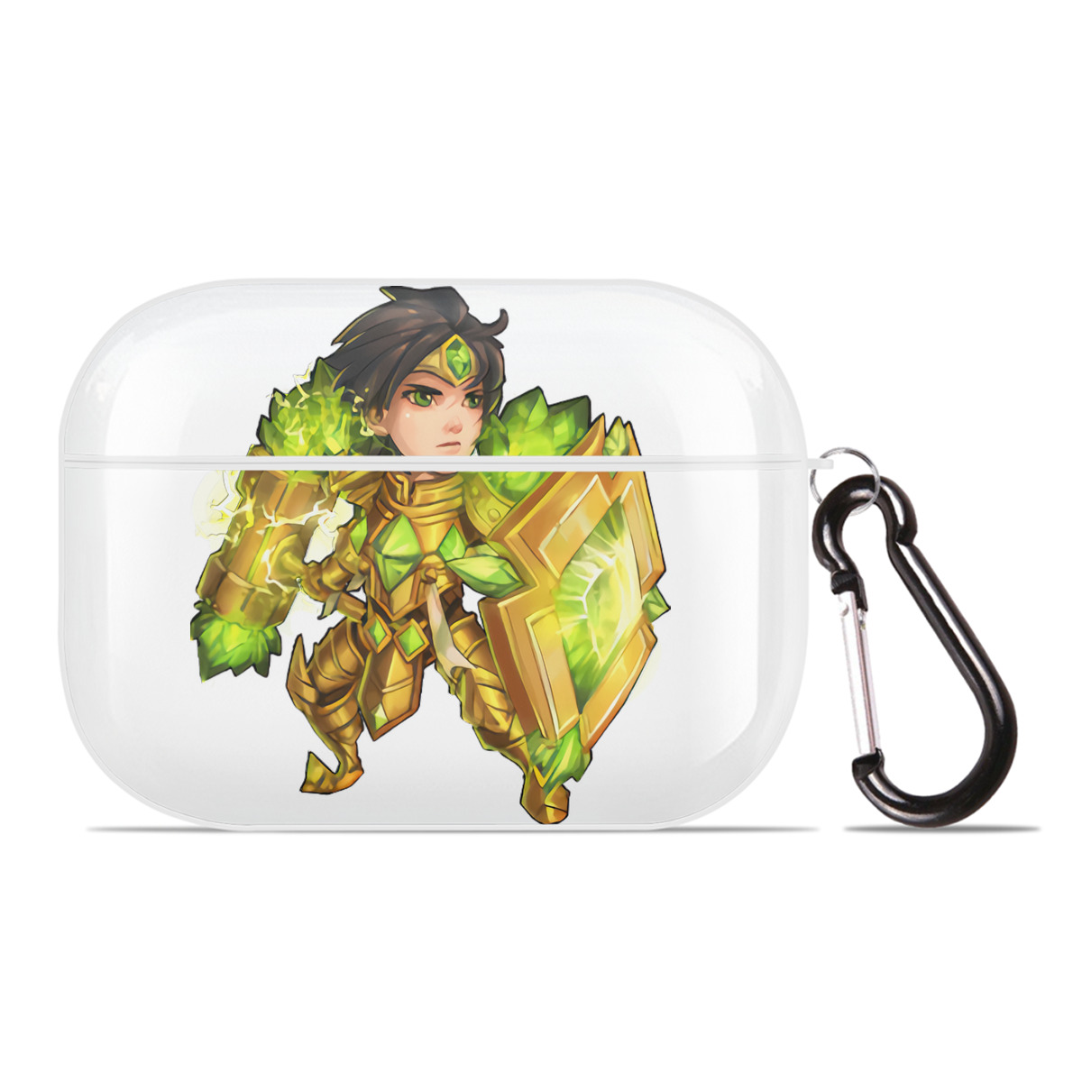 （画像用） リーグ・オブ・レジェンド League of Legends LOL 【AirPods Pro用】ハードシェル保護ケース 耐衝撃・防指紋・カラビナ付き商品仕様