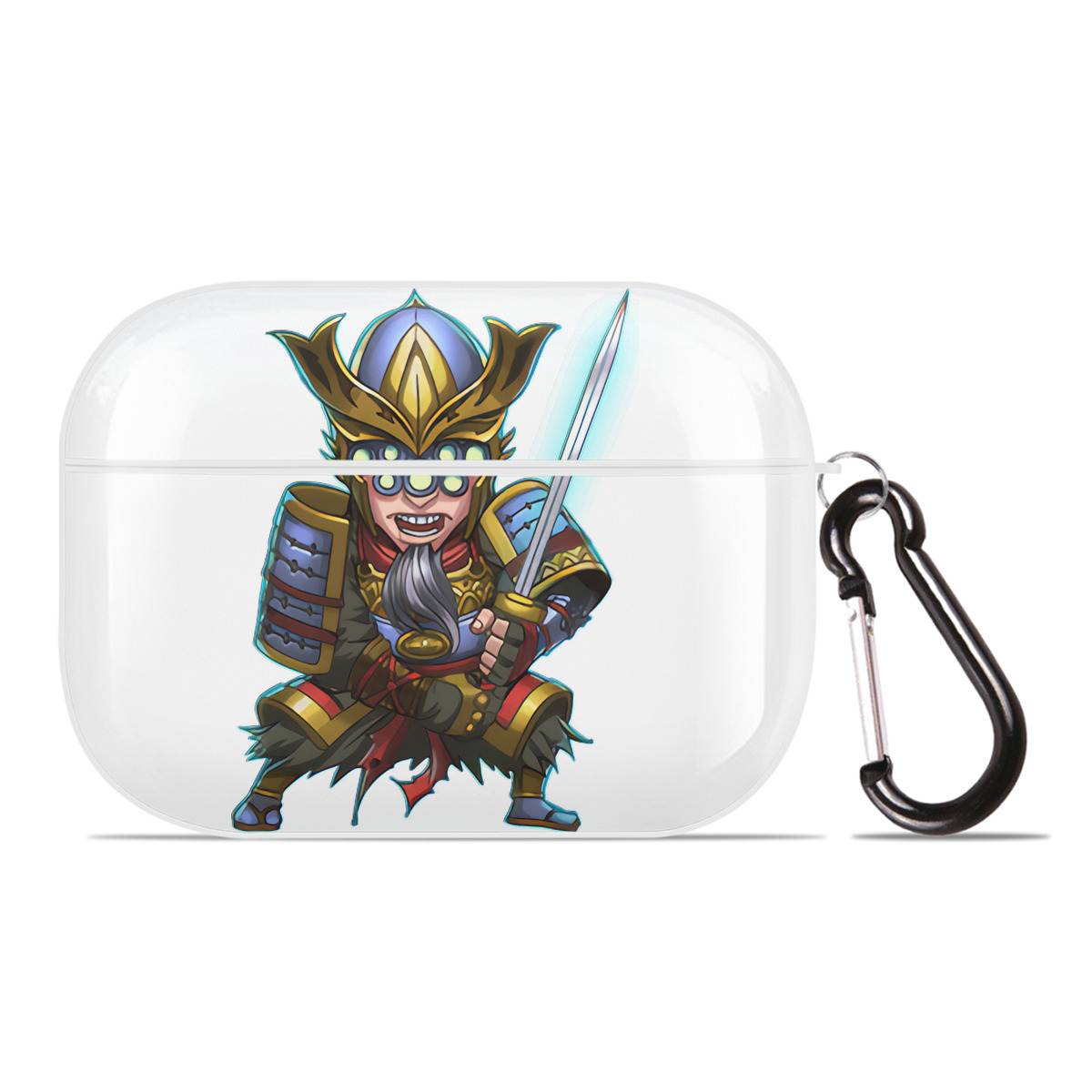 （画像用） リーグ・オブ・レジェンド League of Legends LOL 【AirPods Pro用】ハードシェル保護ケース 耐衝撃・防指紋・カラビナ付き商品仕様