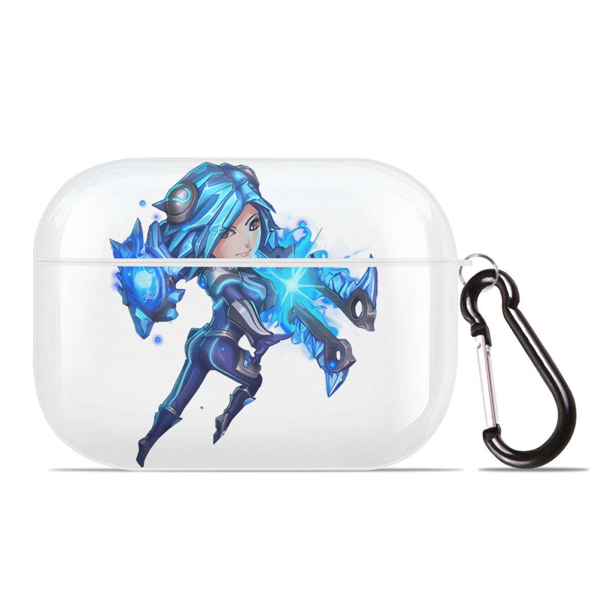 （画像用） リーグ・オブ・レジェンド League of Legends LOL 【AirPods Pro用】ハードシェル保護ケース 耐衝撃・防指紋・カラビナ付き商品仕様