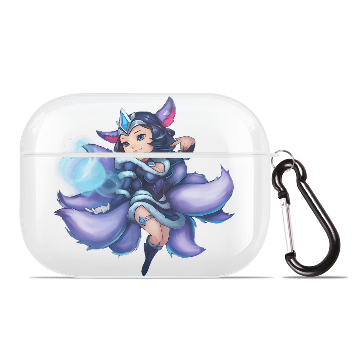 （画像用） リーグ・オブ・レジェンド League of Legends LOL 【AirPods Pro用】ハードシェル保護ケース 耐衝撃・防指紋・カラビナ付き商品仕様