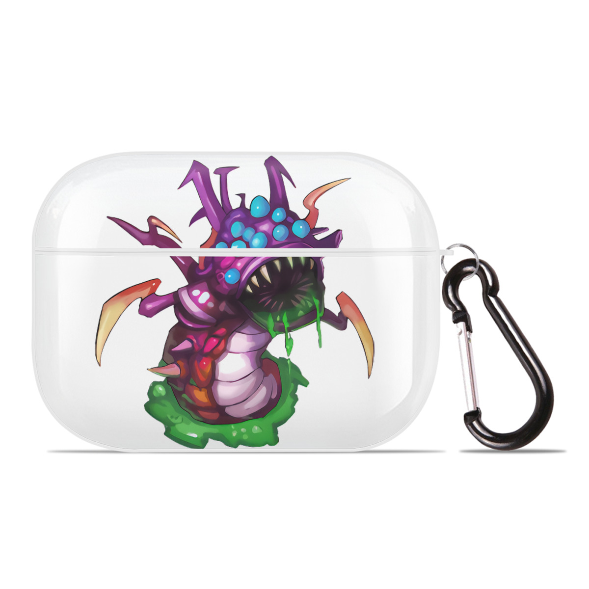 （画像用） リーグ・オブ・レジェンド League of Legends LOL 【AirPods Pro用】ハードシェル保護ケース 耐衝撃・防指紋・カラビナ付き商品仕様