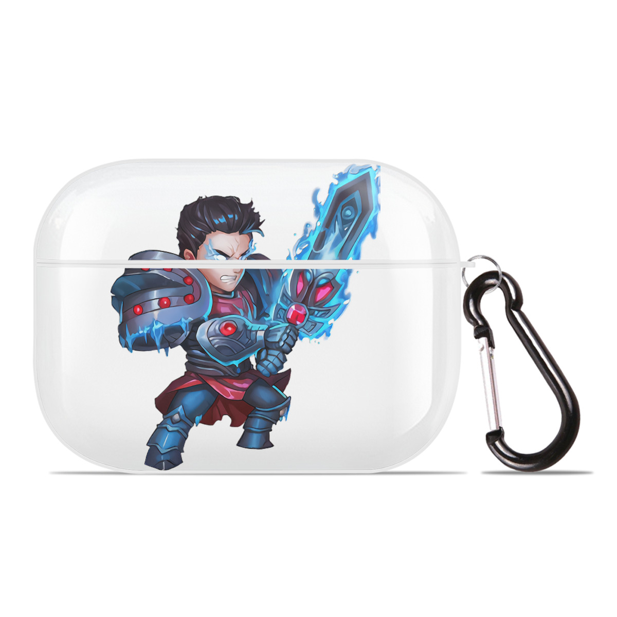 （画像用） リーグ・オブ・レジェンド League of Legends LOL 【AirPods Pro用】ハードシェル保護ケース 耐衝撃・防指紋・カラビナ付き商品仕様