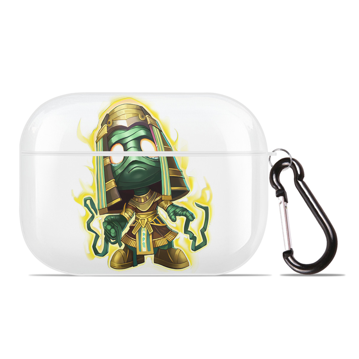 （画像用） リーグ・オブ・レジェンド League of Legends LOL 【AirPods Pro用】ハードシェル保護ケース 耐衝撃・防指紋・カラビナ付き商品仕様