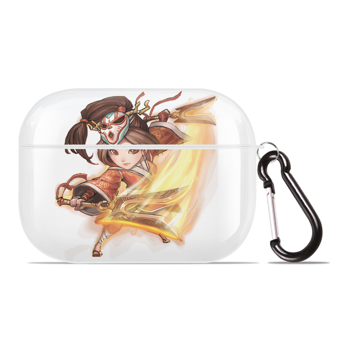 （画像用） リーグ・オブ・レジェンド League of Legends LOL 【AirPods Pro用】ハードシェル保護ケース 耐衝撃・防指紋・カラビナ付き商品仕様