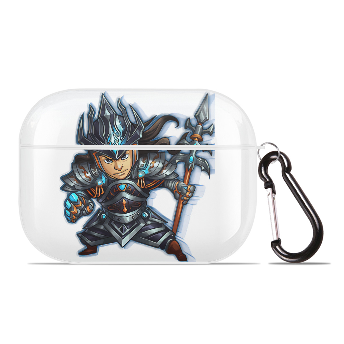 （画像用） リーグ・オブ・レジェンド League of Legends LOL 【AirPods Pro用】ハードシェル保護ケース 耐衝撃・防指紋・カラビナ付き商品仕様