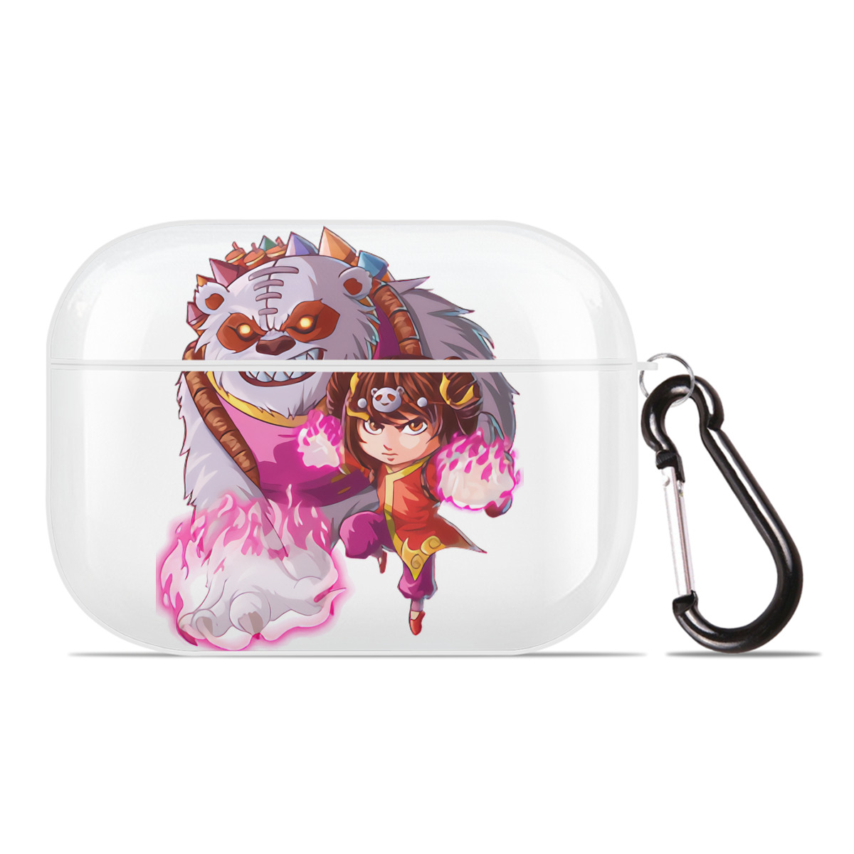 （画像用） リーグ・オブ・レジェンド League of Legends LOL 【AirPods Pro用】ハードシェル保護ケース 耐衝撃・防指紋・カラビナ付き商品仕様