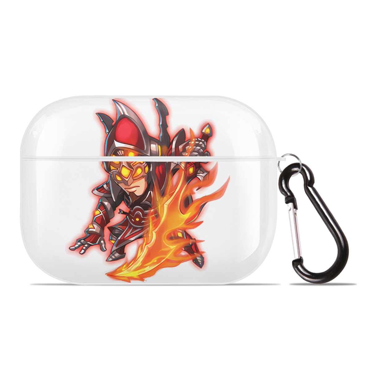 （画像用） リーグ・オブ・レジェンド League of Legends LOL 【AirPods Pro用】ハードシェル保護ケース 耐衝撃・防指紋・カラビナ付き商品仕様
